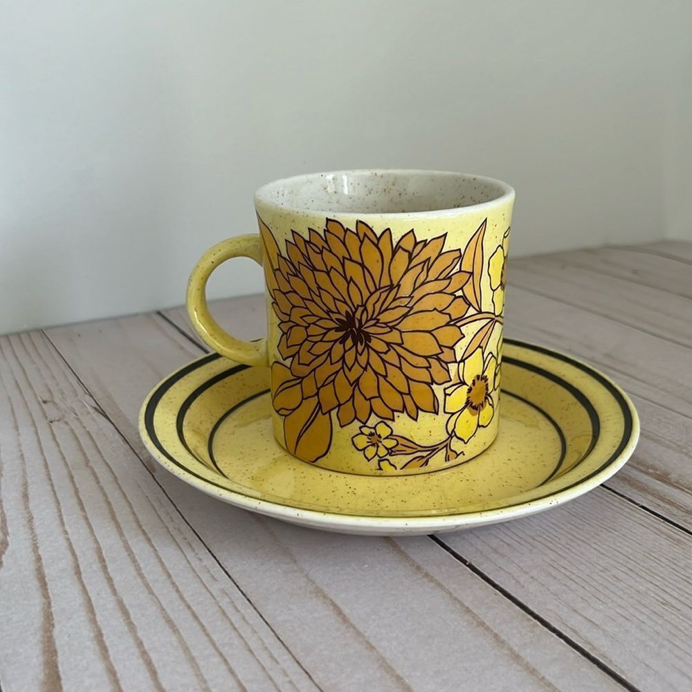 Vintage MCM Brendan tea cup and saucer